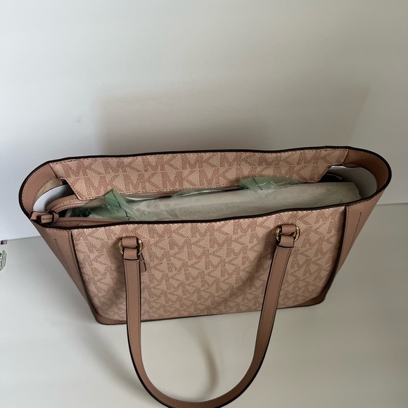 NWT MICHAEL KORS SYLVIA MEDIUM TOTE HANDBAG - Picture 5 of 9